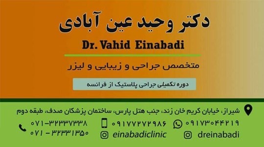 Dr. Vahid Einabadi